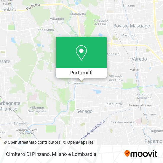 Mappa Cimitero Di Pinzano
