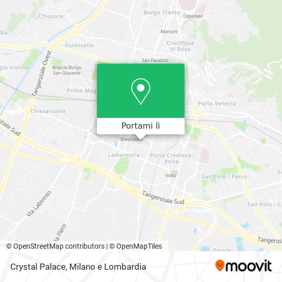 Mappa Crystal Palace