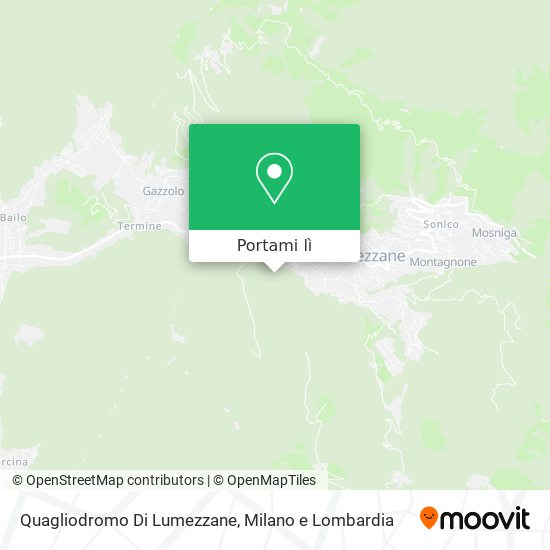 Mappa Quagliodromo Di Lumezzane