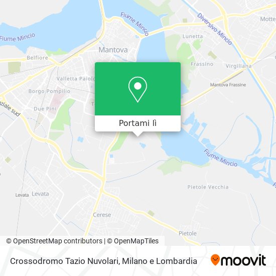Mappa Crossodromo Tazio Nuvolari