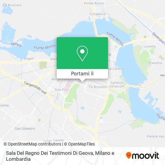 Mappa Sala Del Regno Dei Testimoni Di Geova