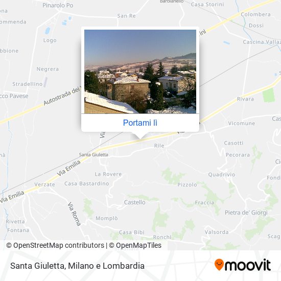 Mappa Santa Giuletta