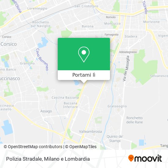 Mappa Polizia Stradale
