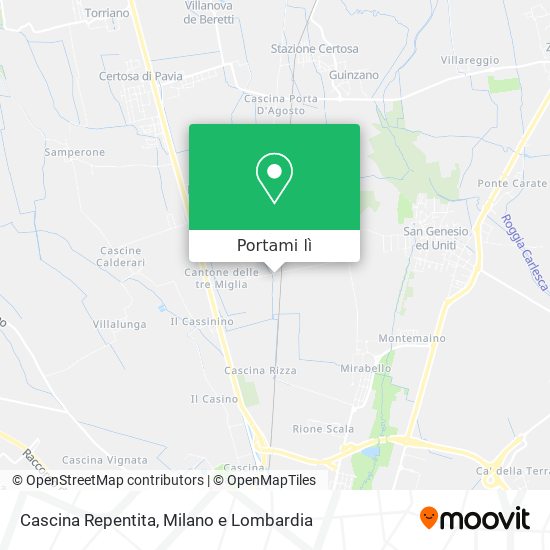 Mappa Cascina Repentita