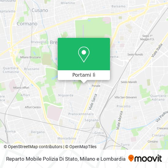 Mappa Reparto Mobile Polizia Di Stato