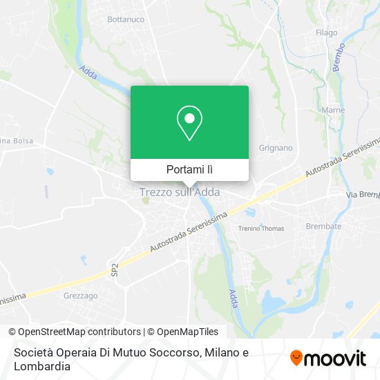 Mappa Società Operaia Di Mutuo Soccorso