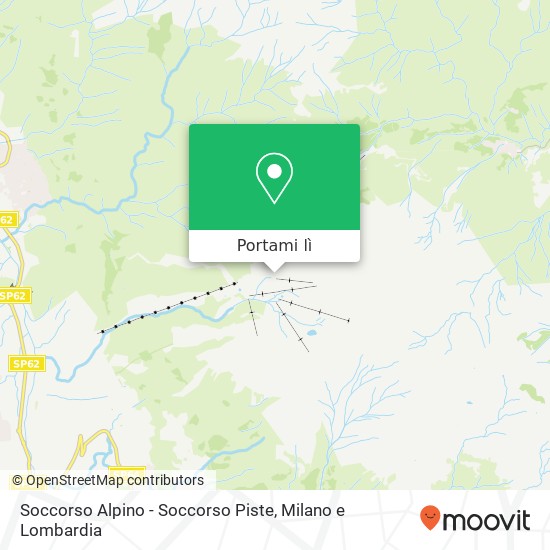 Mappa Soccorso Alpino - Soccorso Piste