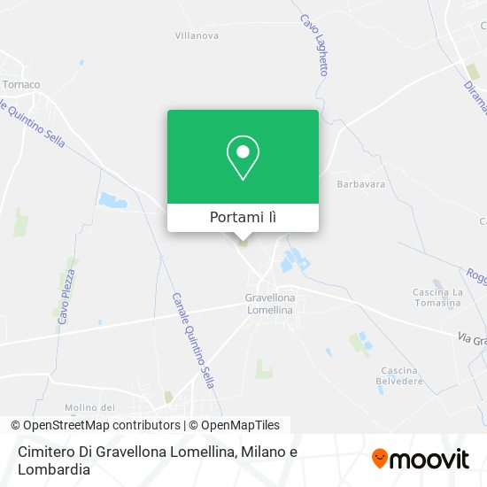 Mappa Cimitero Di Gravellona Lomellina