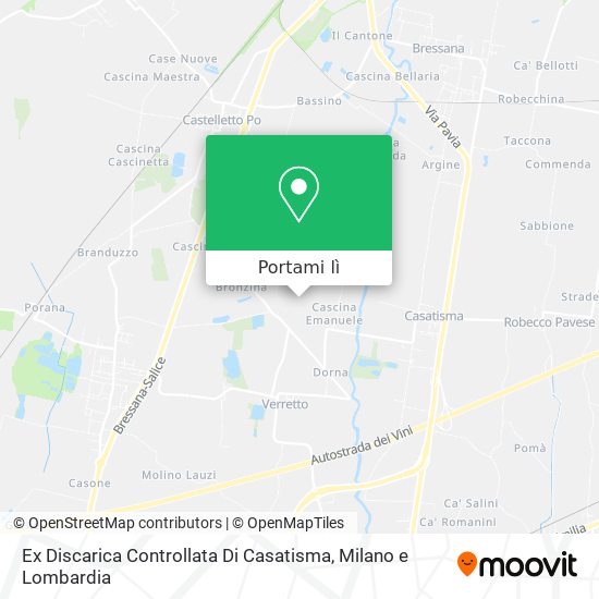 Mappa Ex Discarica Controllata Di Casatisma