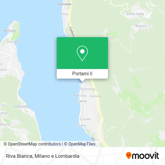 Mappa Riva Bianca