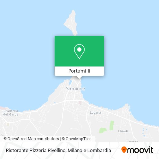 Mappa Ristorante Pizzeria Rivellino