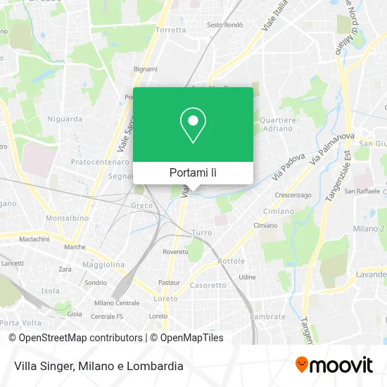Mappa Villa Singer