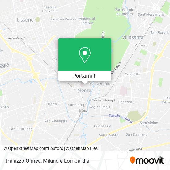 Mappa Palazzo Olmea