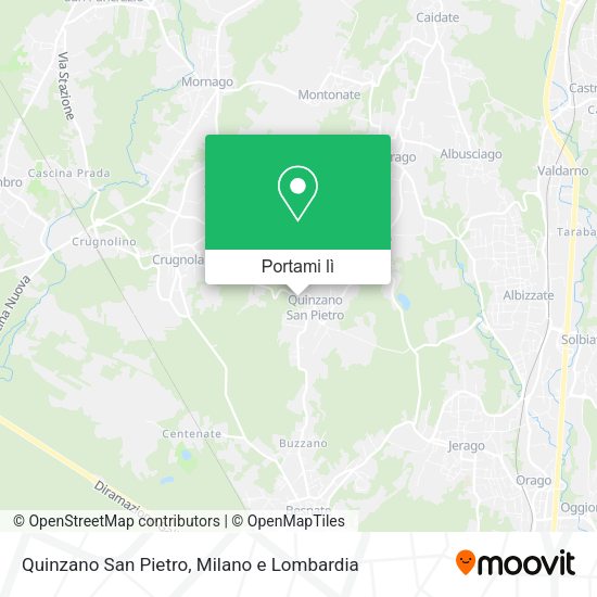 Mappa Quinzano San Pietro