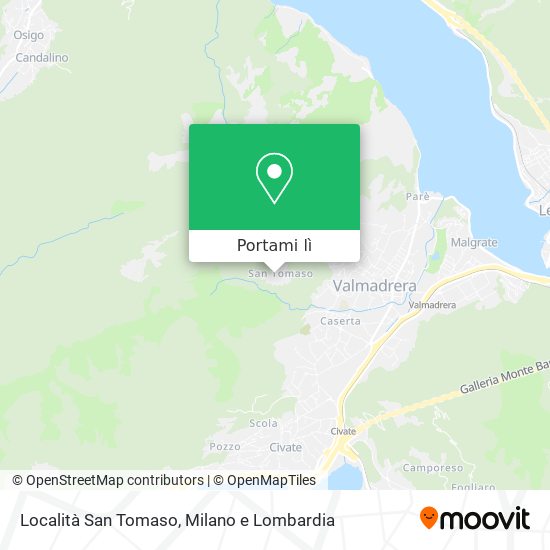 Mappa Località San Tomaso