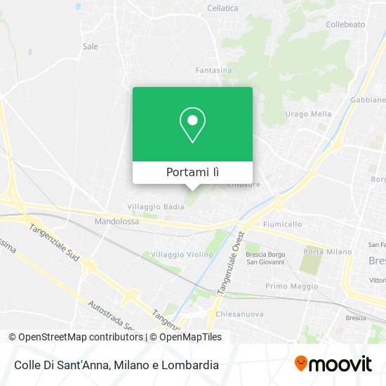 Mappa Colle Di Sant'Anna