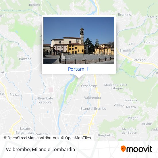 Mappa Valbrembo