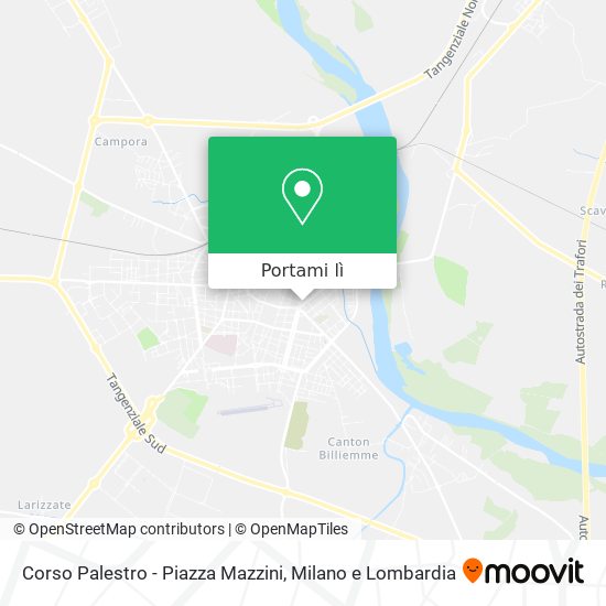 Mappa Corso Palestro - Piazza Mazzini