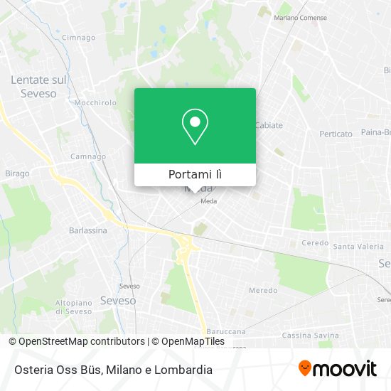 Mappa Osteria Oss Büs
