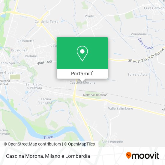 Mappa Cascina Morona