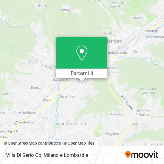 Mappa Villa Di Serio Cp