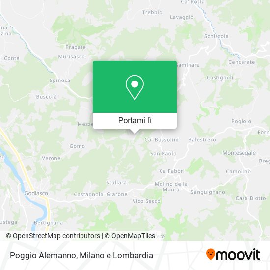 Mappa Poggio Alemanno