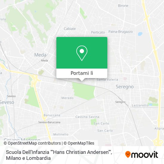 Mappa Scuola Dell’Infanzia ""Hans Christian Andersen""