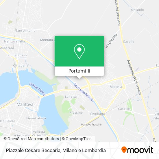 Mappa Piazzale Cesare Beccaria