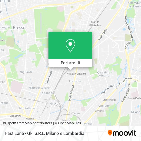 Mappa Fast Lane - Gki S.R.L