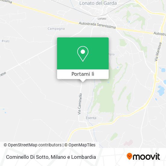 Mappa Cominello Di Sotto