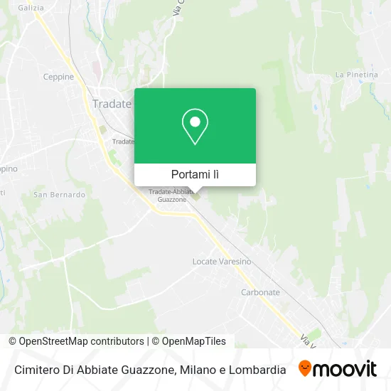 Mappa Cimitero Di Abbiate Guazzone