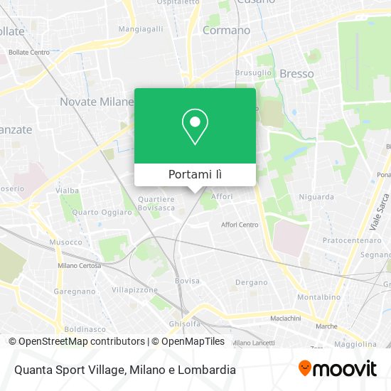 Mappa Quanta Sport Village