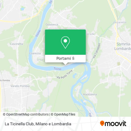 Mappa La Ticinella Club