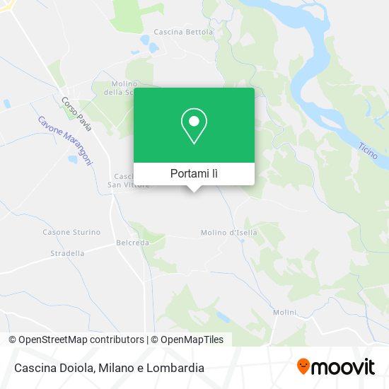 Mappa Cascina Doiola