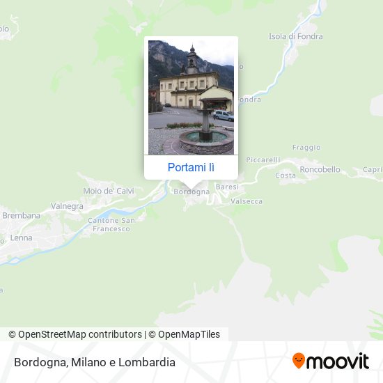 Mappa Bordogna