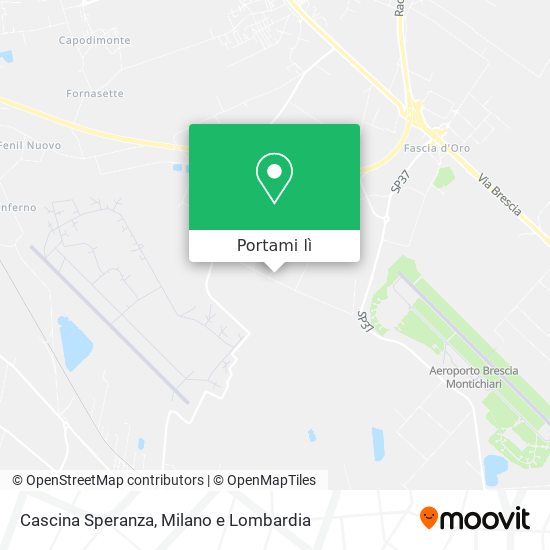 Mappa Cascina Speranza