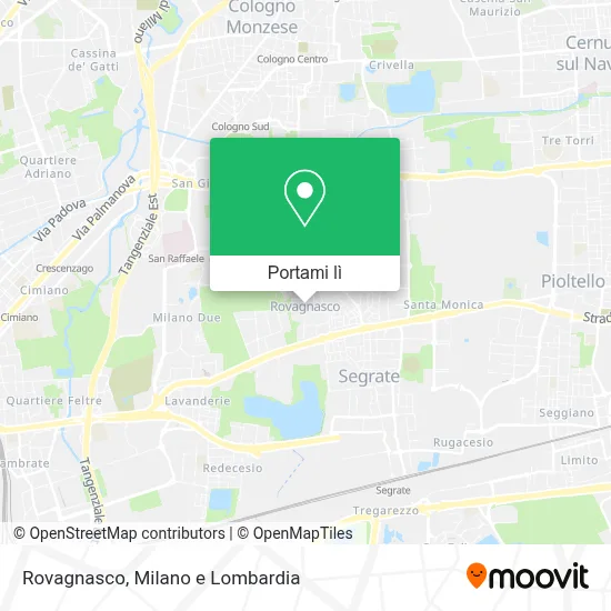 Mappa Rovagnasco