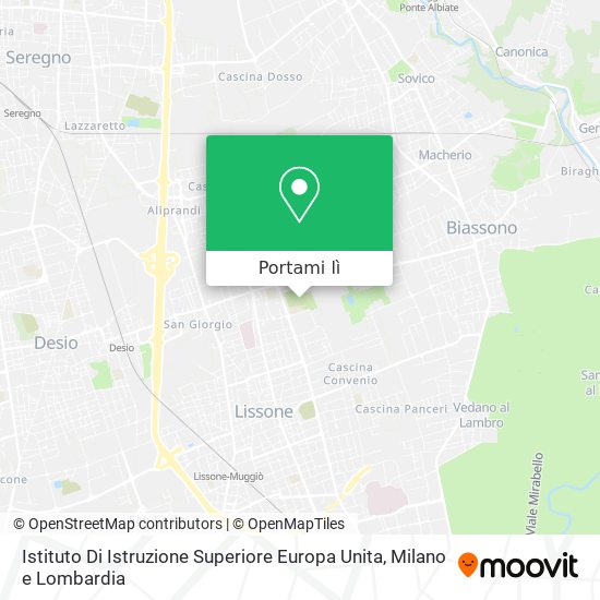 Mappa Istituto Di Istruzione Superiore Europa Unita