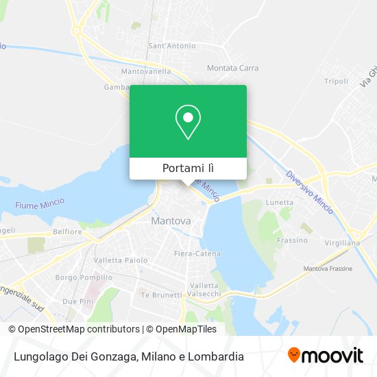 Mappa Lungolago Dei Gonzaga