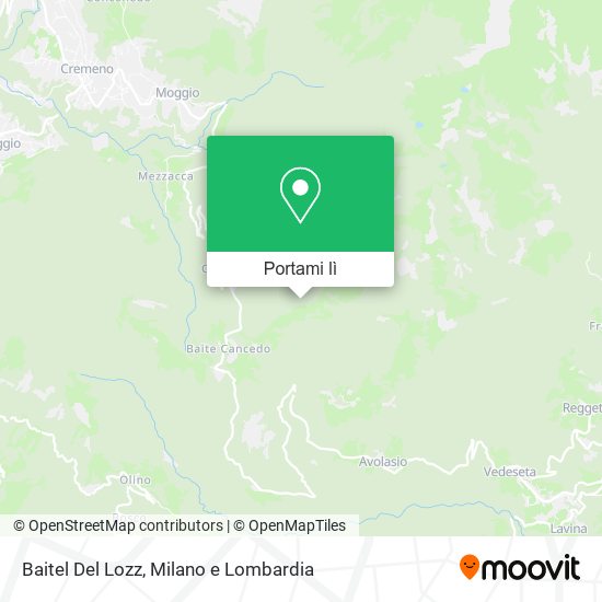 Mappa Baitel Del Lozz