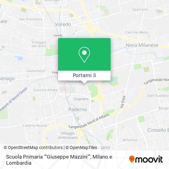 Mappa Scuola Primaria ""Giuseppe Mazzini""