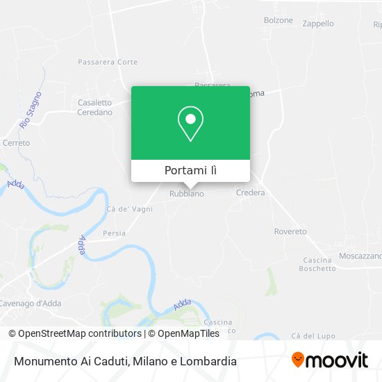 Mappa Monumento Ai Caduti