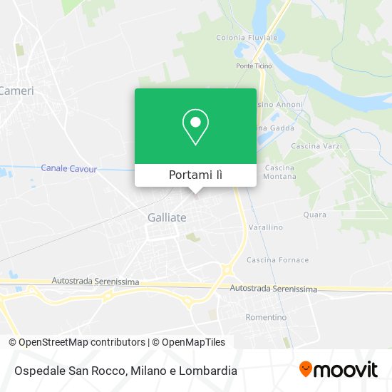 Mappa Ospedale San Rocco