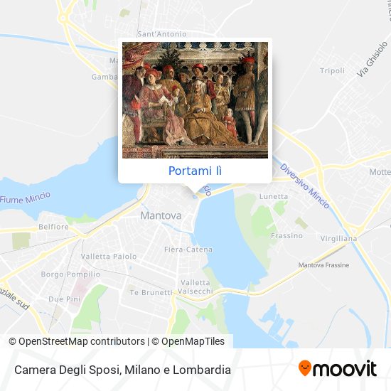 Mappa Camera Degli Sposi