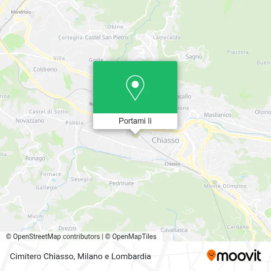 Mappa Cimitero Chiasso