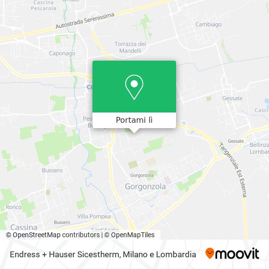 Mappa Endress + Hauser Sicestherm