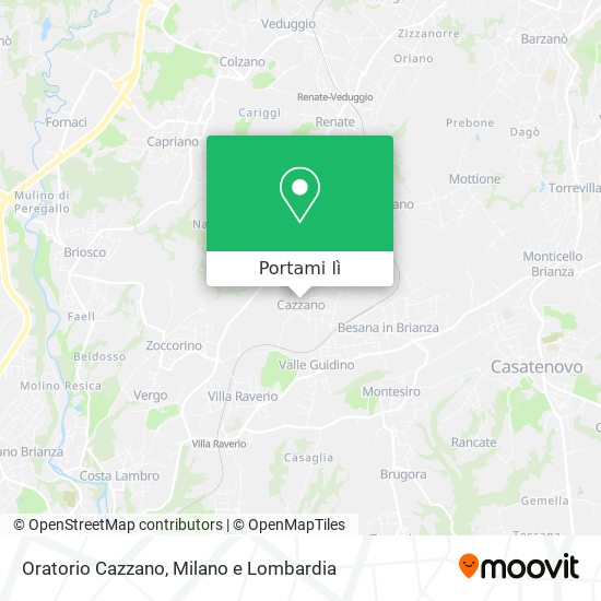 Mappa Oratorio Cazzano