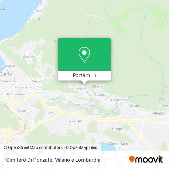 Mappa Cimitero Di Ponzate