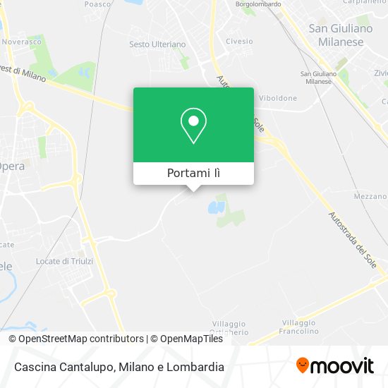 Mappa Cascina Cantalupo