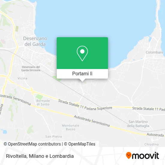 Mappa Rivoltella